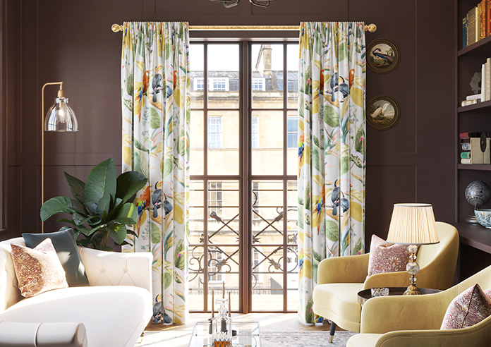 Parrot, Citrine - Made to Measure Curtain - Image 3